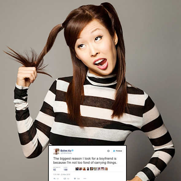 Comedian Esther Ku Likes Making Fun Relating Boyfriend, Well, What Will